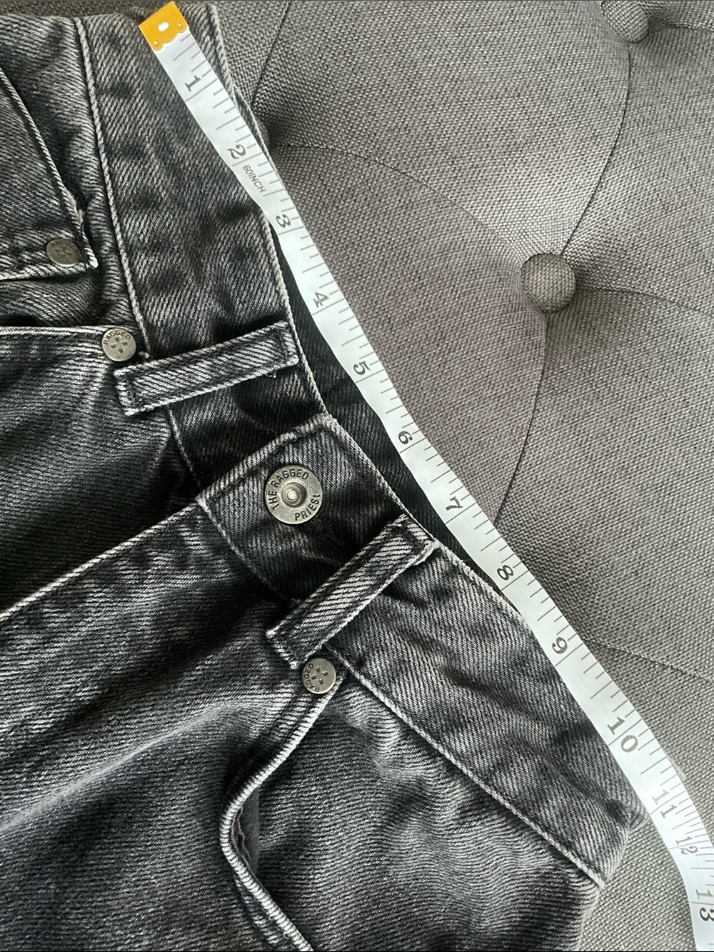 The Ragged Priest Flare Leg Jeans with Lace Up Detail - Picture 5 of 9